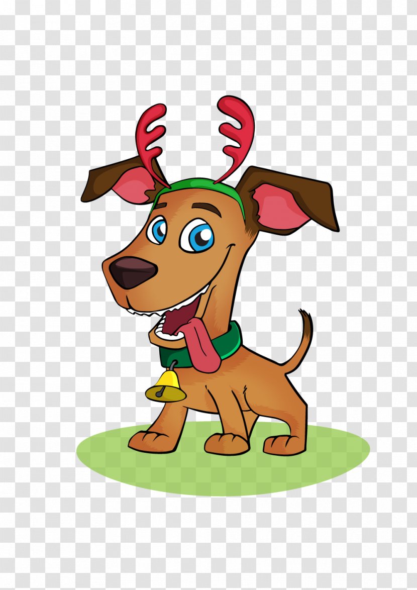 Dog Puppy Christmas Clip Art - Pet - Dress Up Transparent PNG