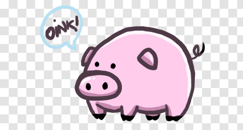 Pig Drawing Clip Art - Pink Transparent PNG