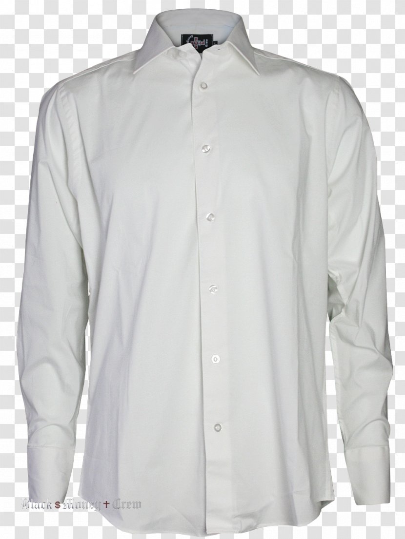 Dress Shirt T-shirt Cufflink Collar - Long Sleeved T - Backbone Transparent PNG