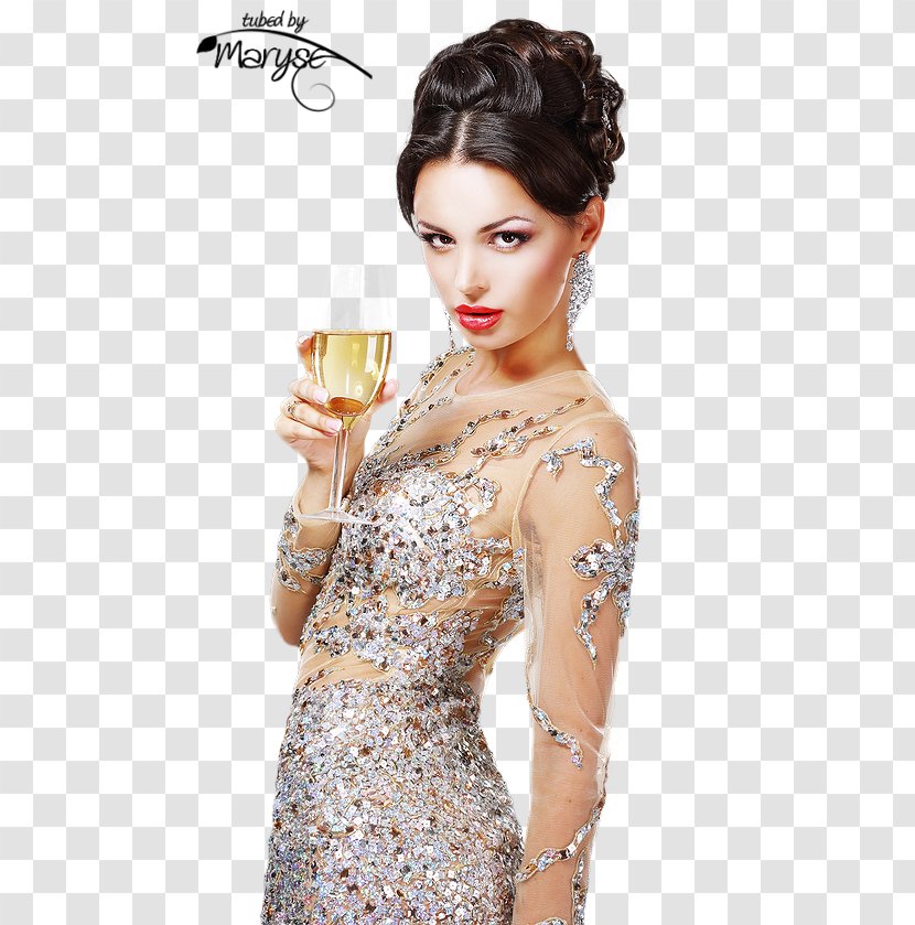 Stock Photography Royalty-free - Woman - BOISSONS CHAMPAGNES Transparent PNG