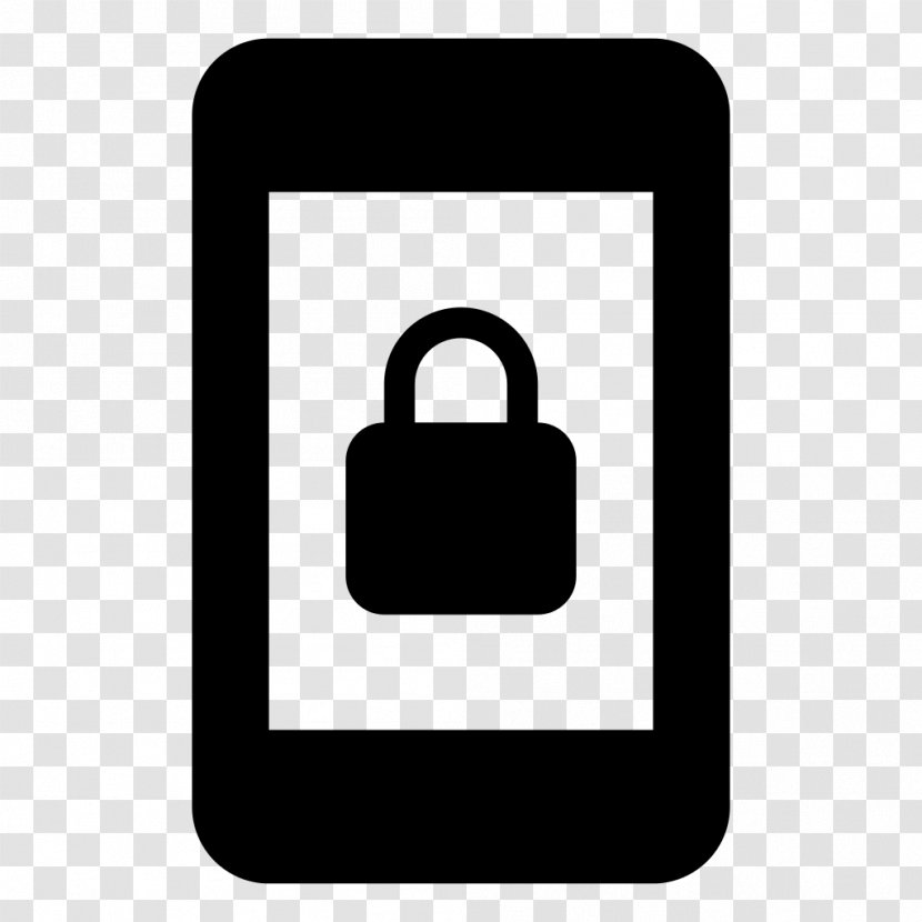 Mobile Phones Padlock - Hardware Accessory Transparent PNG
