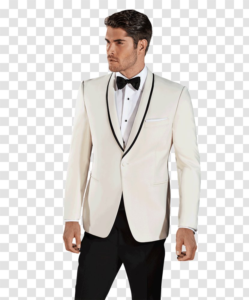 Suit Tuxedo Formal Wear Blazer Outerwear - Clothing - BOW TIE Transparent PNG