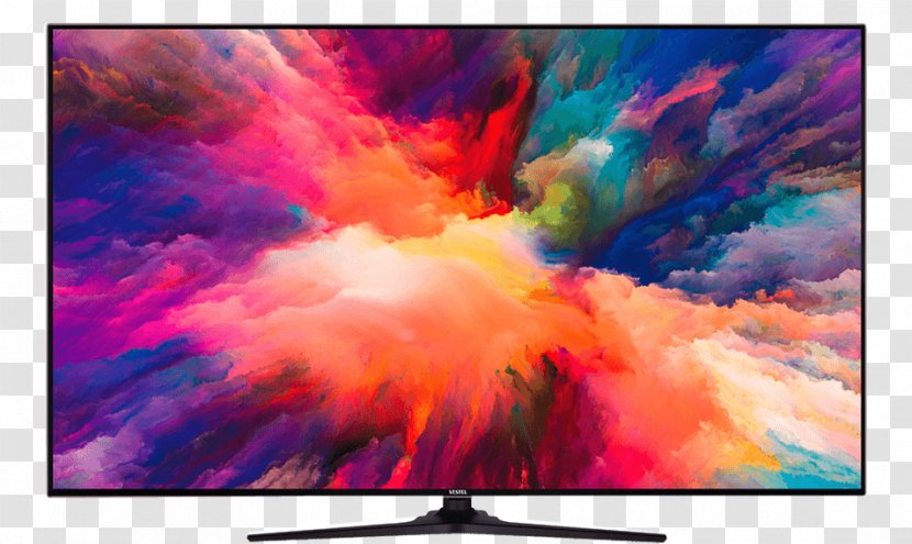 Ultra-high-definition Television 4K Resolution LED-backlit LCD Vestel - Ud] Transparent PNG