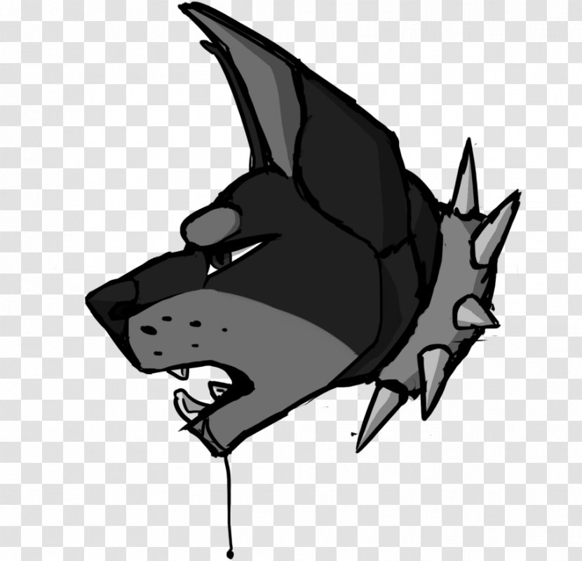 Dobermann Drawing Canidae Black Sketch - Head - Grey Scale Transparent PNG