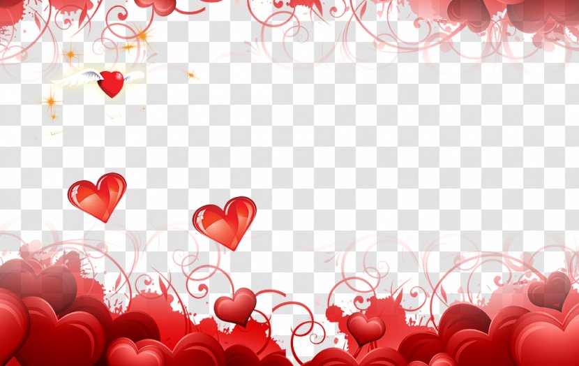 Valentine's Day White Lantern Festival Qixi Christmas - Pattern - Heart Transparent PNG