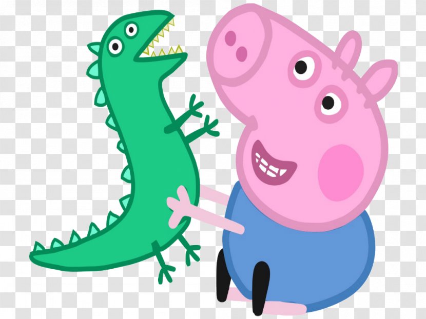 Mummy Pig Daddy George's New Dinosaur - George S Transparent PNG