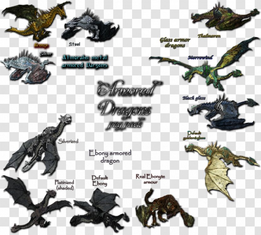 The Elder Scrolls V: Skyrim Dark Souls Dragon DeviantArt III: Morrowind - Animal Figure Transparent PNG