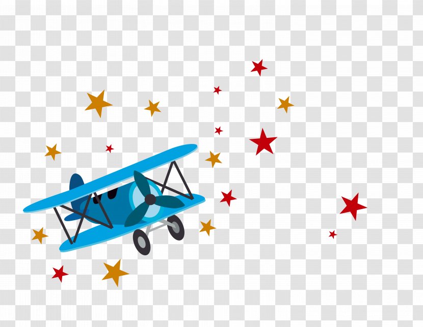 Airplane Helicopter Cartoon Transparent PNG
