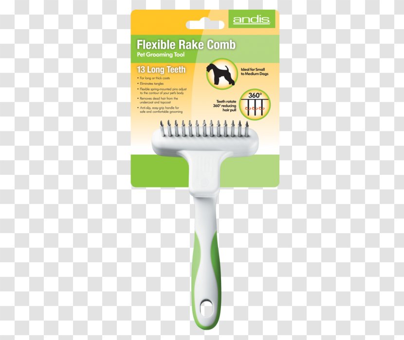 Dog Grooming Comb Tool Hair Clipper - Andis Transparent PNG