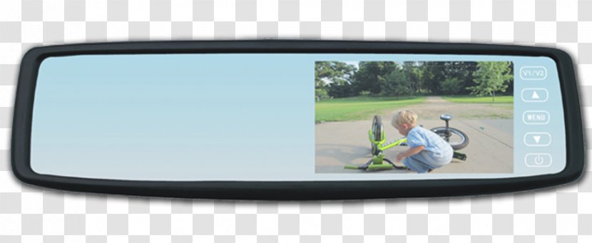 Rear-view Mirror Car Backup Camera Computer Monitors Display Device - Multimedia - Rearview Transparent PNG