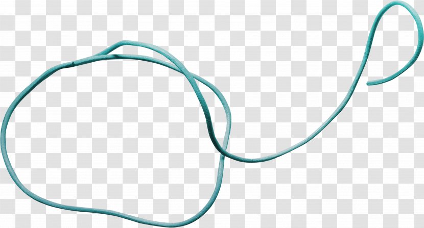 Turquoise Font - Twine Transparent PNG