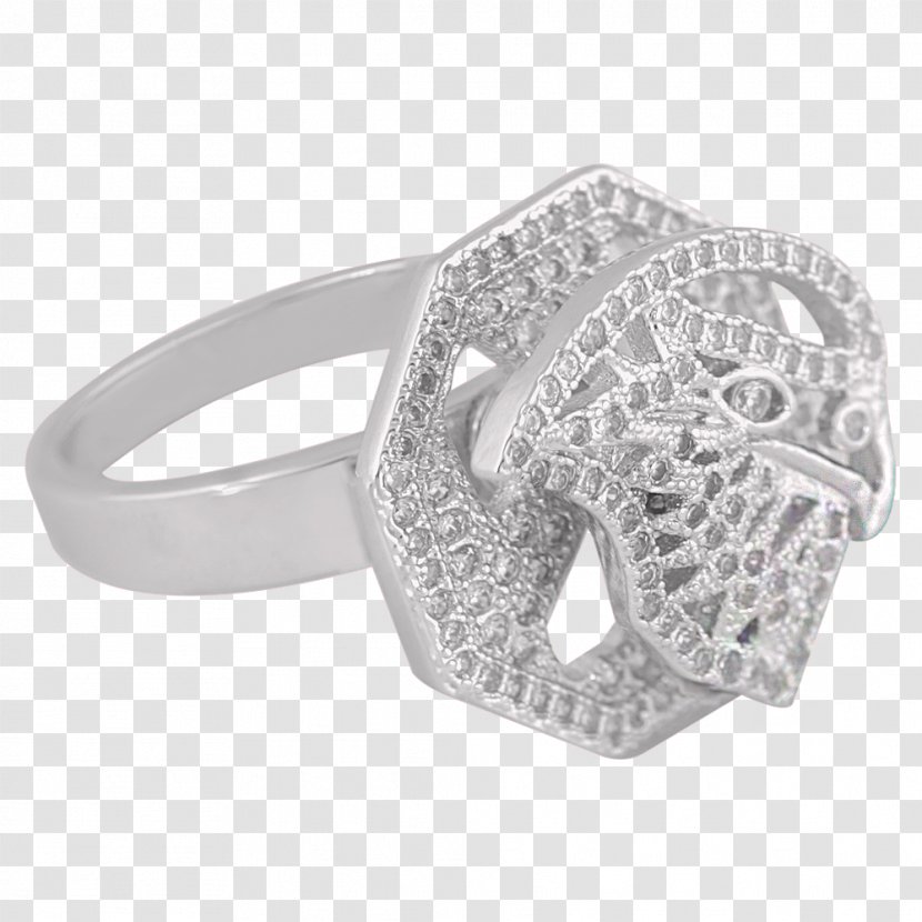 Ring Silver Cubic Zirconia Body Jewellery Platinum Transparent PNG