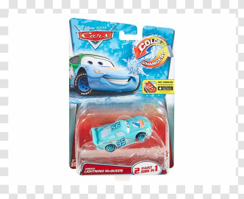 Lightning McQueen Cars Mater Dinoco - 2 - Car Transparent PNG