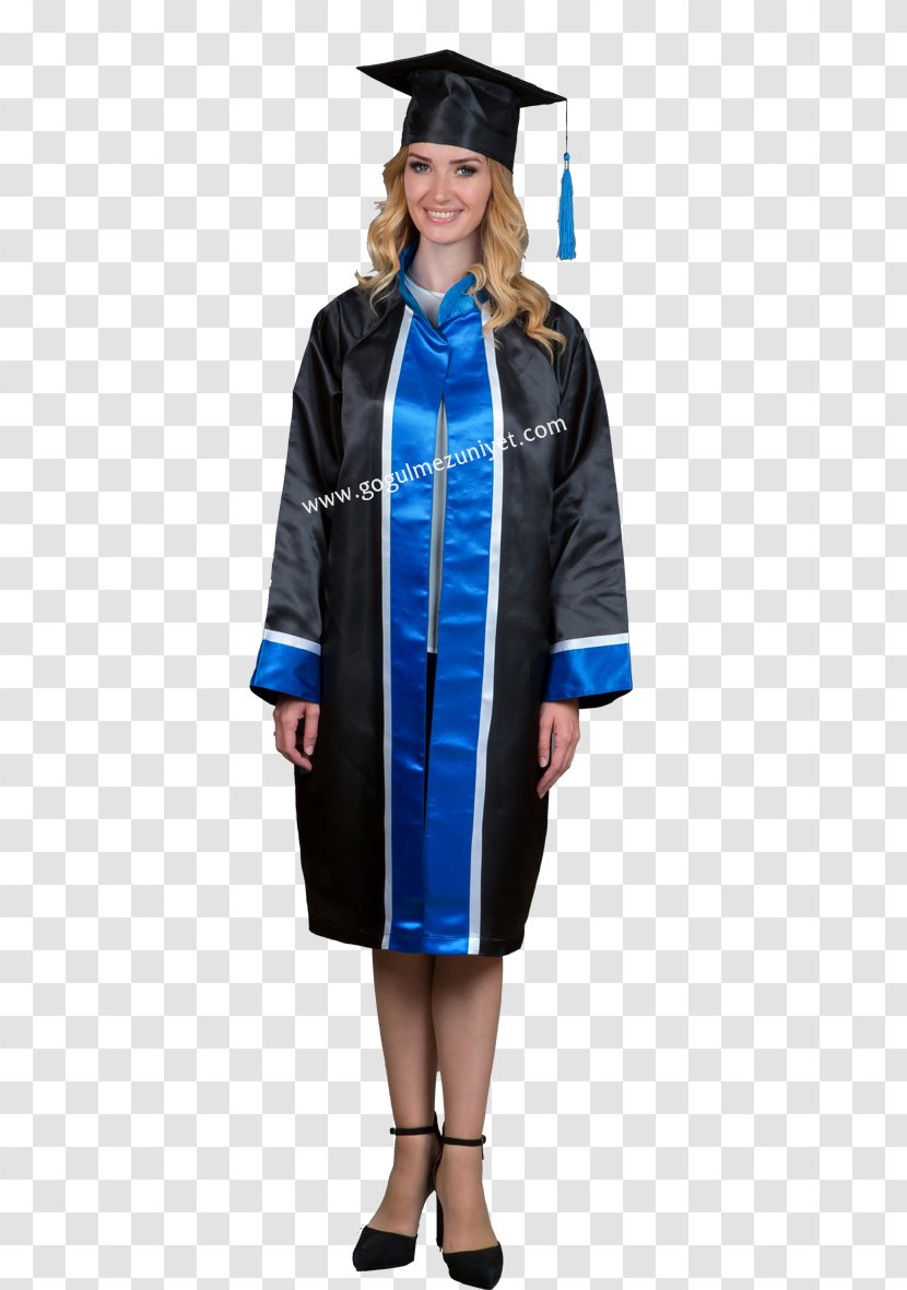 Robe Academician Graduation Ceremony Academic Dress Doctor Of Philosophy - Mezuniyet Transparent PNG