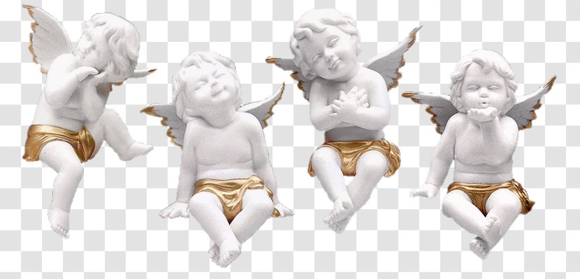 Sculpture Angel Figurine Art Lover's Moon Transparent PNG
