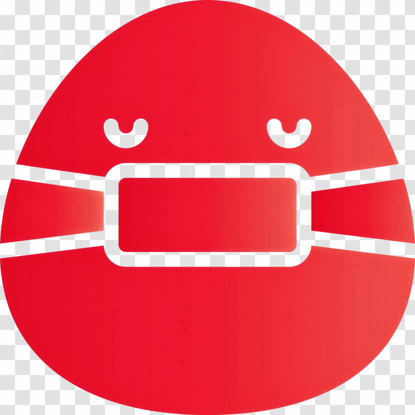 Emoji Medical Mask Corona Virus Disease Transparent PNG