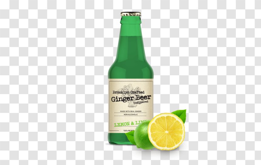 Ginger Beer Brooklyn Cocktail Bottle - Splash Transparent PNG