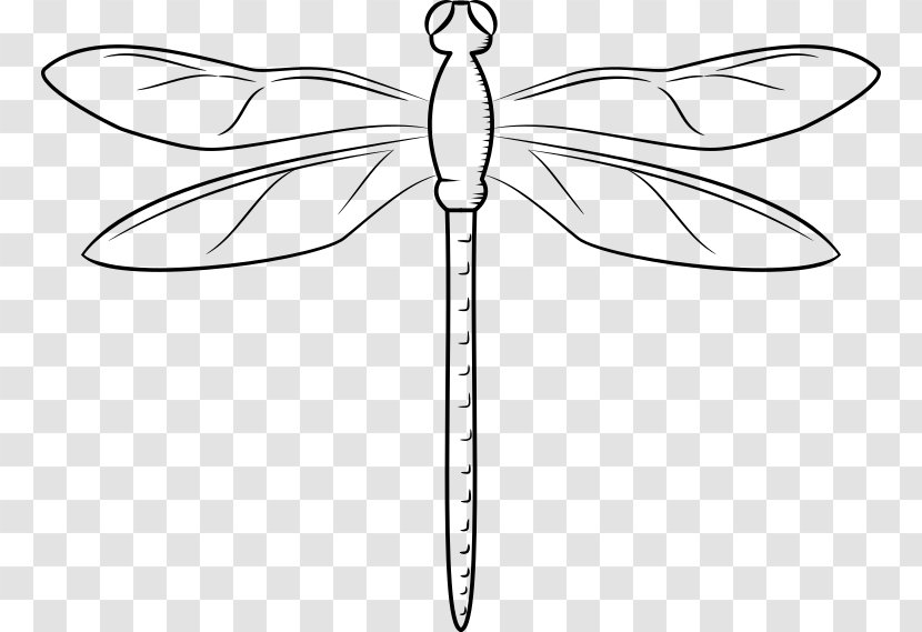 Clip Art Vector Graphics Dragonfly - Odonata - Tattoo Download Transparent PNG