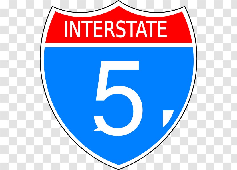 Interstate 10 80 40 US Highway System Clip Art - Area - Road Transparent PNG