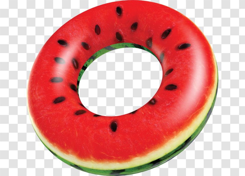 Watermelon Beach Inflatable Swim Ring Swimming Pool - Tube Transparent PNG