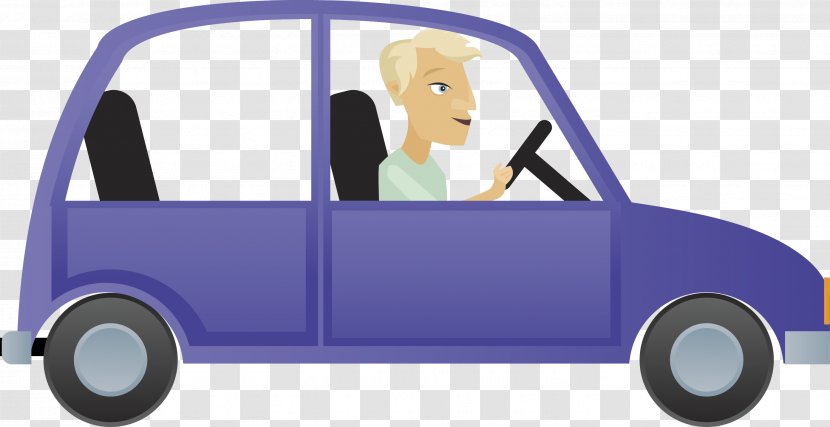 Car Driving Clip Art Image - Motoring Transparent PNG