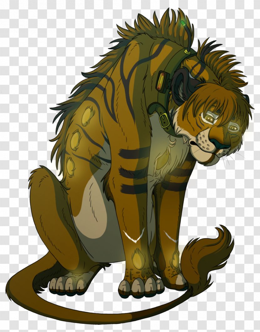 Lion Tiger Artist - Fauna Transparent PNG