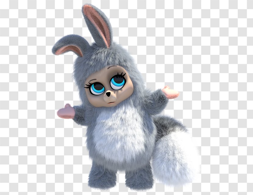 Infant Child Galago YouTube Toy - Fur Transparent PNG