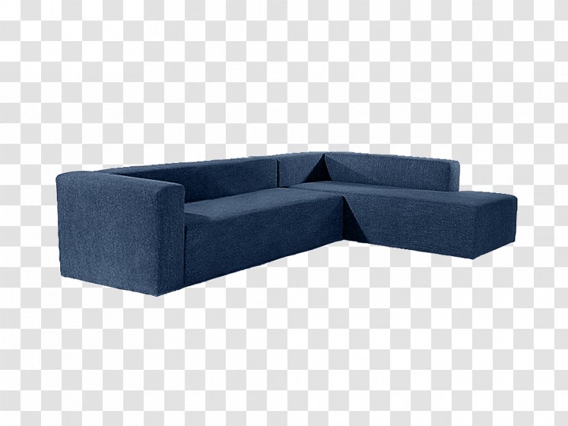 Sofa Bed Couch Cobalt Blue Angle Transparent PNG