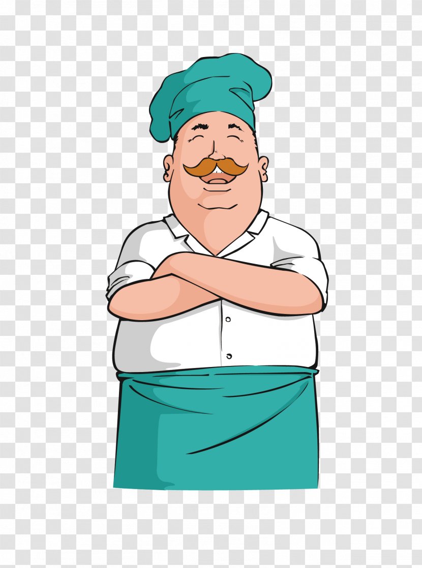 Chef Vector Graphics Cooking Cartoon - Hand - Chief Cook Transparent PNG