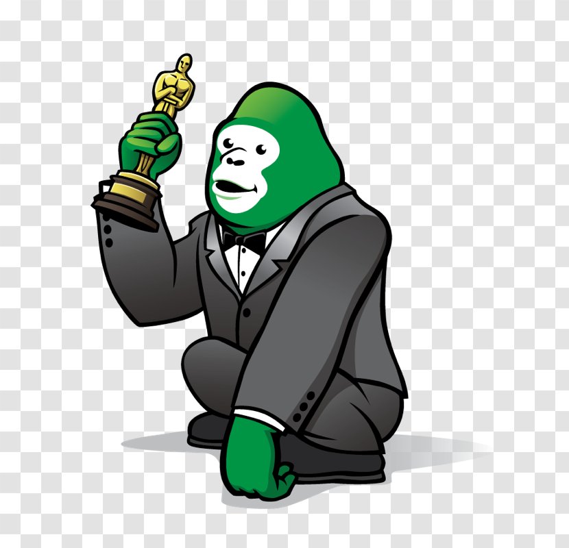 Green Gorilla Hemp Line 28 - Fictional Character - Oscar Awards Transparent PNG
