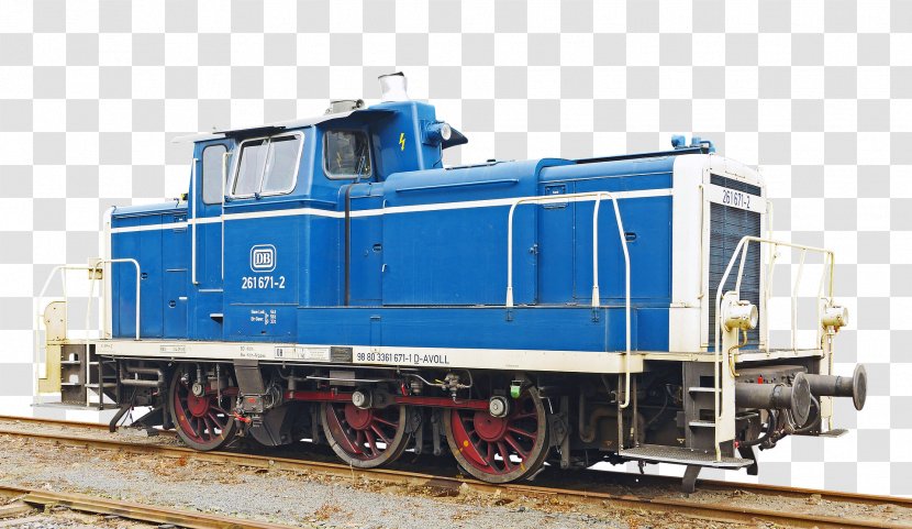 Train Rail Transport Electric Locomotive DB Class V 60 - Deutsche Bundesbahn Transparent PNG