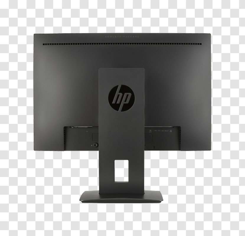 HP Z Displays Z-n Computer Monitors Hewlett-Packard Z24n 24-inch Narrow Bezel IPS Display Panel - Electronic Device - X Rack Design Transparent PNG