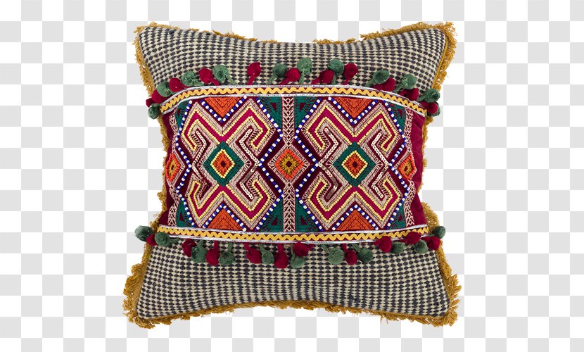 Throw Pillows Cushion Crochet Pattern - Pillow - Hand Embroidery Transparent PNG