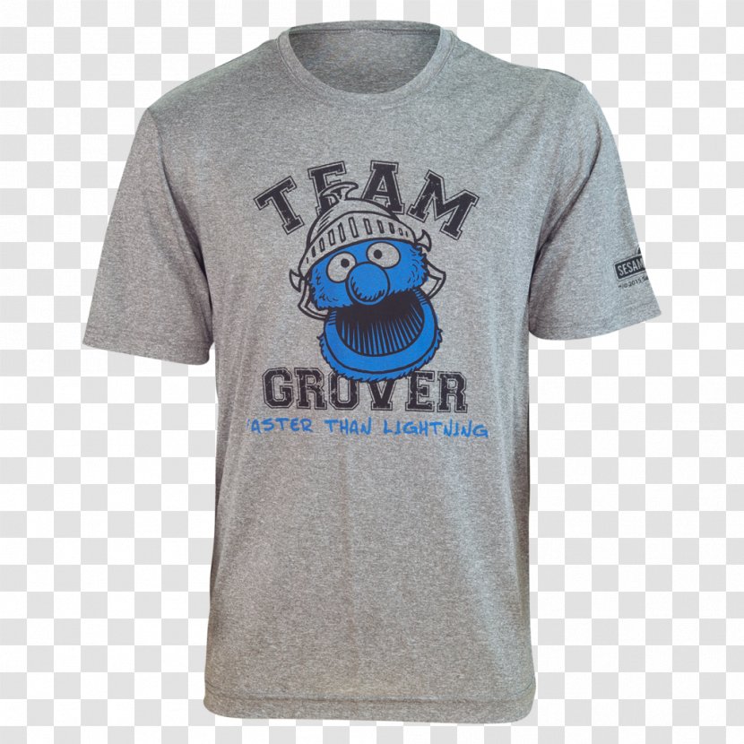 T-shirt Grover Cookie Monster Elmo Big Bird - Tshirt Transparent PNG