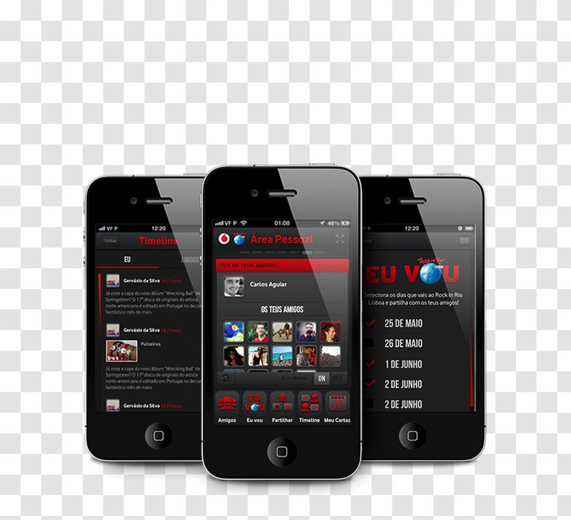 Feature Phone Smartphone IPhone Multimedia - Mobile Phones Transparent PNG