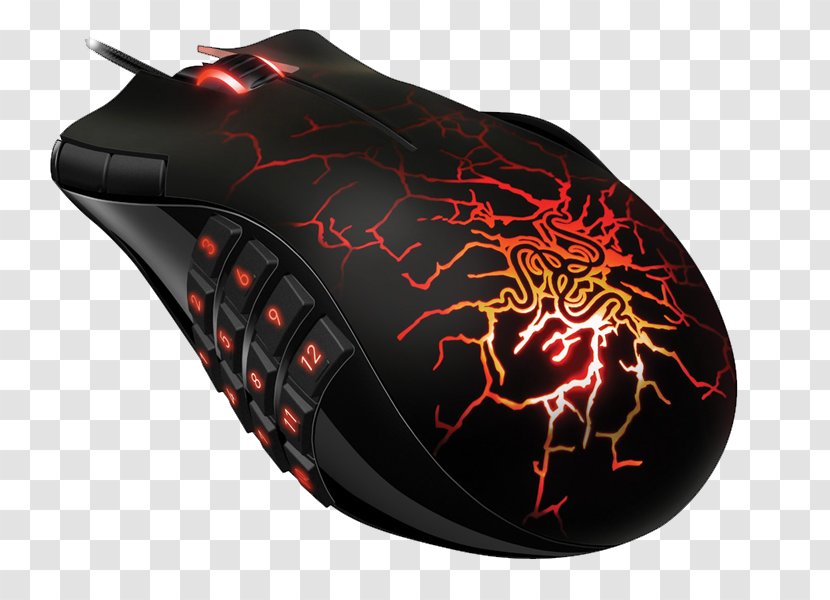 Computer Mouse Razer Naga Inc. Game - Accessory Transparent PNG