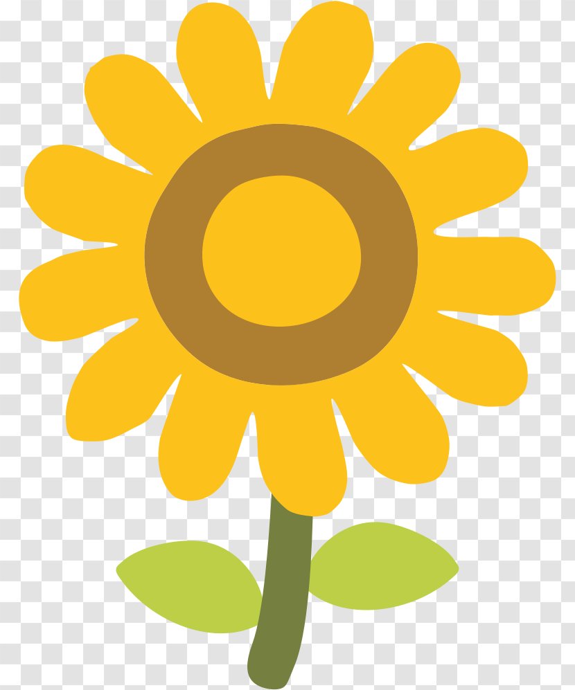 Emoji Clip Art Emoticon - Petal - Mothers Day Flowers Cartoon Sunflower Transparent PNG