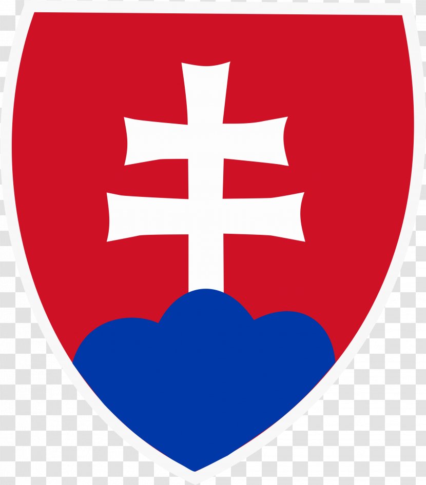 Coat Of Arms Slovakia Nad Tatrou Sa Blýska Flag - Watercolor - Russie Transparent PNG