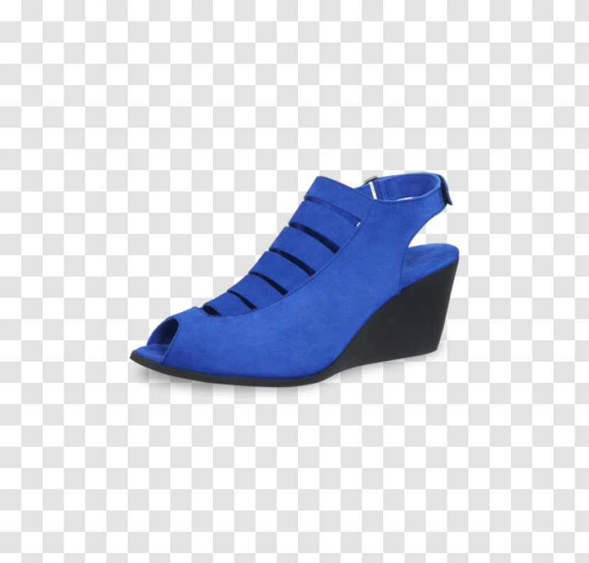 Nubuck Suede Shoe Sand Cobalt Blue - Electric - Clarks Shoes For Women Transparent PNG