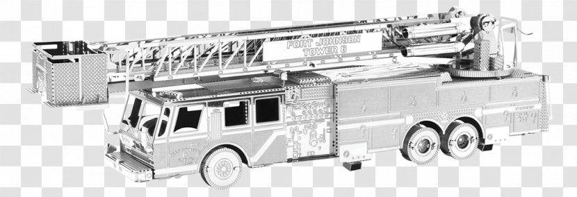Fire Engine Metal Plastic Model Truck Toy - Earth Transparent PNG