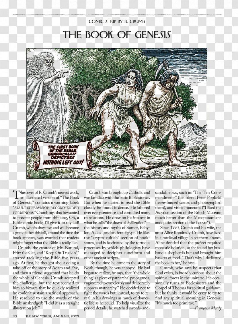 The Book Of Genesis Comics Artist United States Bible Illustrator - Tree Transparent PNG
