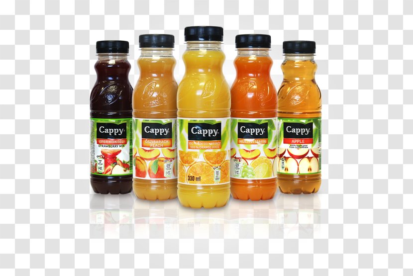 Juice Jam Cappy Drink Food - Orange - Strawberry Fruit Transparent PNG