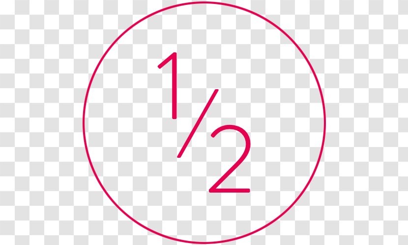 Number Line Point Angle Pink M - Fraction Transparent PNG