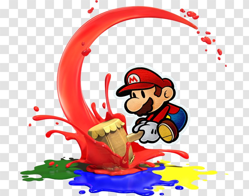 Paper Mario: Color Splash Super Mario Bros. Wii - Frame Transparent PNG