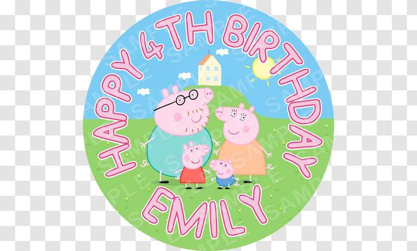 Birthday Cake Animated Film Television Show Series - Fictional Character - Gold Pig Transparent PNG
