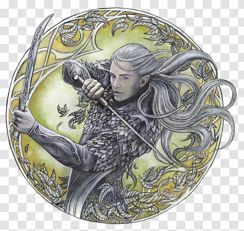 Elf Cartoon - Fan Art - Plate J R Tolkien Transparent PNG