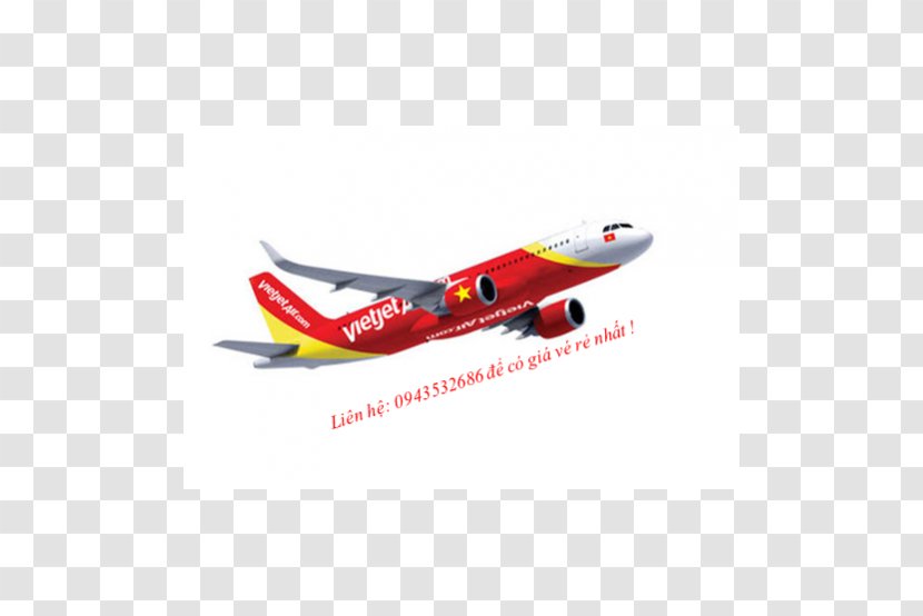 Ho Chi Minh City VietJet Flight Hanoi Airplane - Boeing Transparent PNG