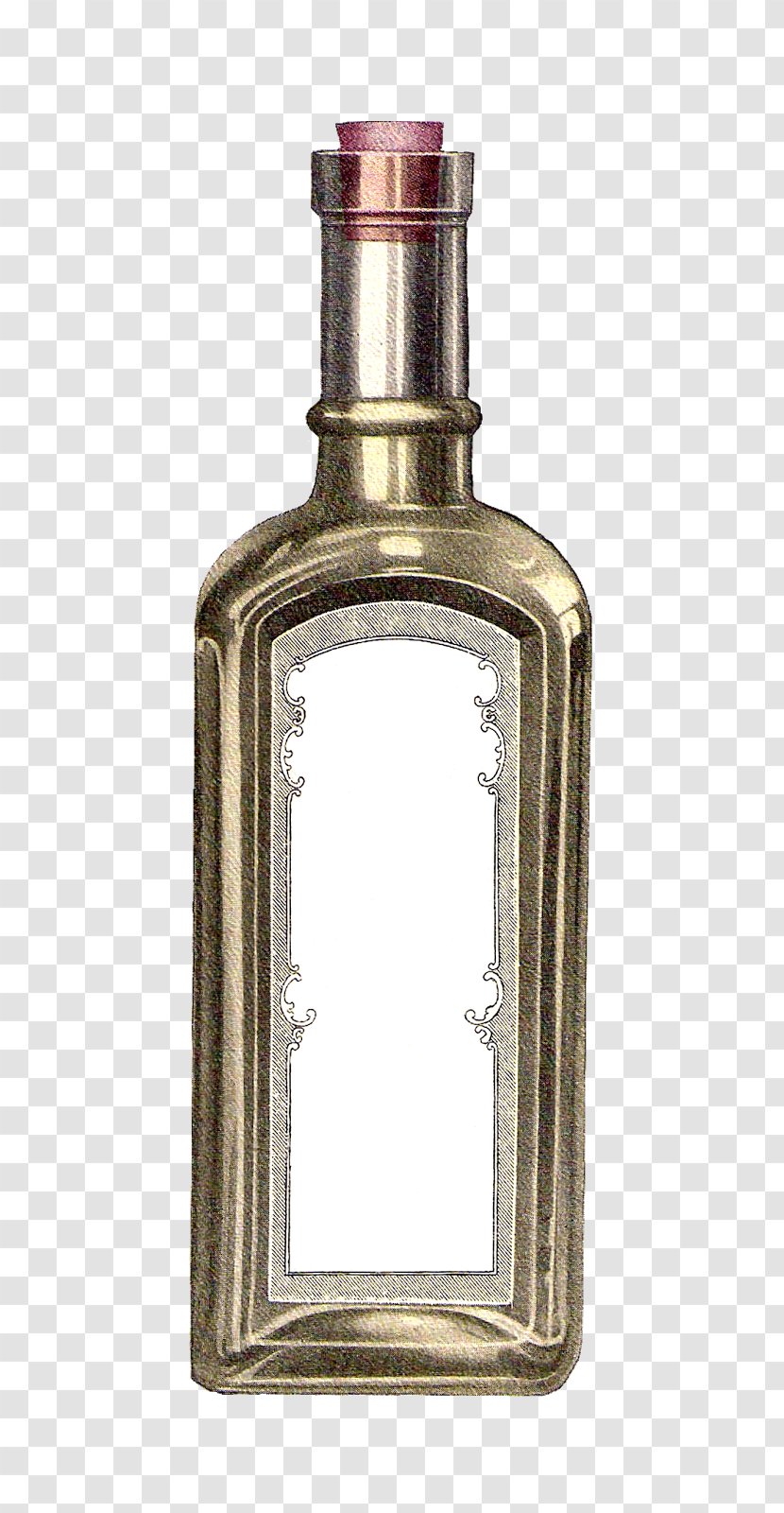 Glass Bottle Label Clip Art - Craft - Labeling Transparent PNG