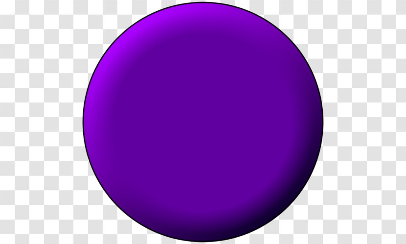 Sphere Dodgeball - Purple - Vortex Circle Transparent PNG