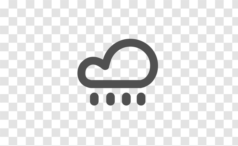 Cloudburst Rain Symbol - And Snow Mixed - Heavy Transparent PNG